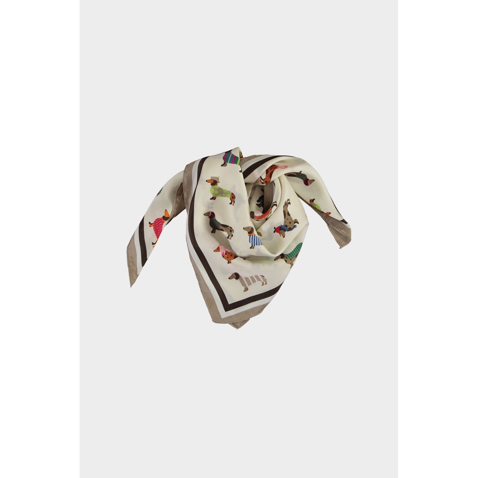 Sjaaltje Jade teckels beige