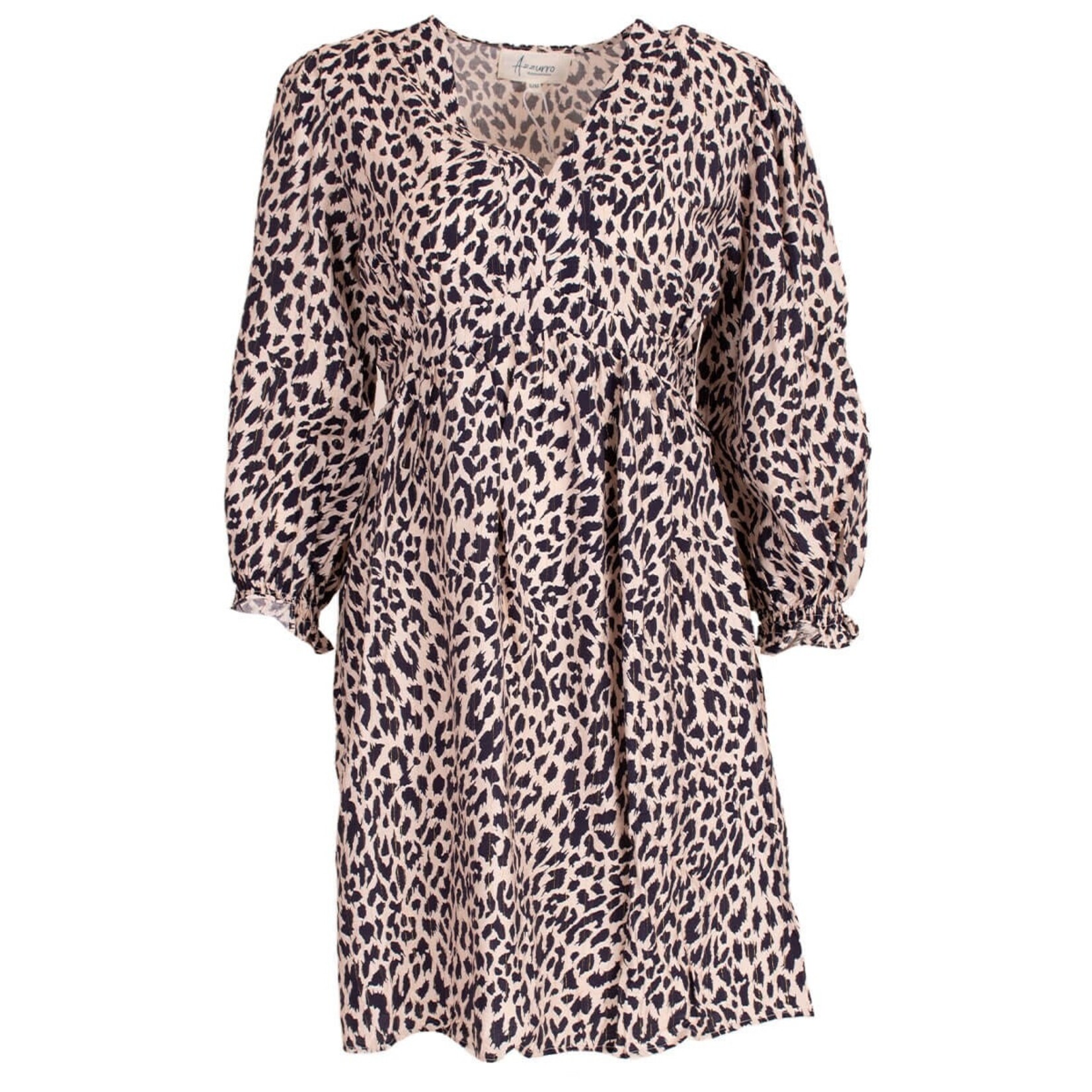 Jurk Nadine leopard navy