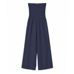 Jumpsuit linnen Sara navy
