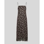 Moss Copenhagen MSCH Jionna Irida strap dress bruin dot