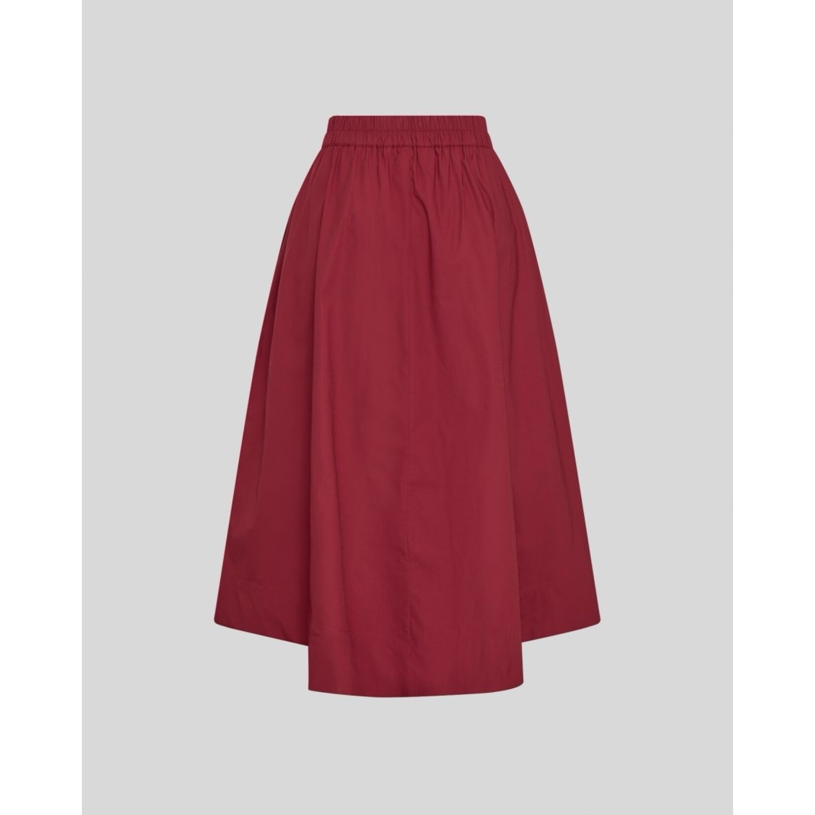 MSCH Moss Copenhagen Lenna lange rok rood