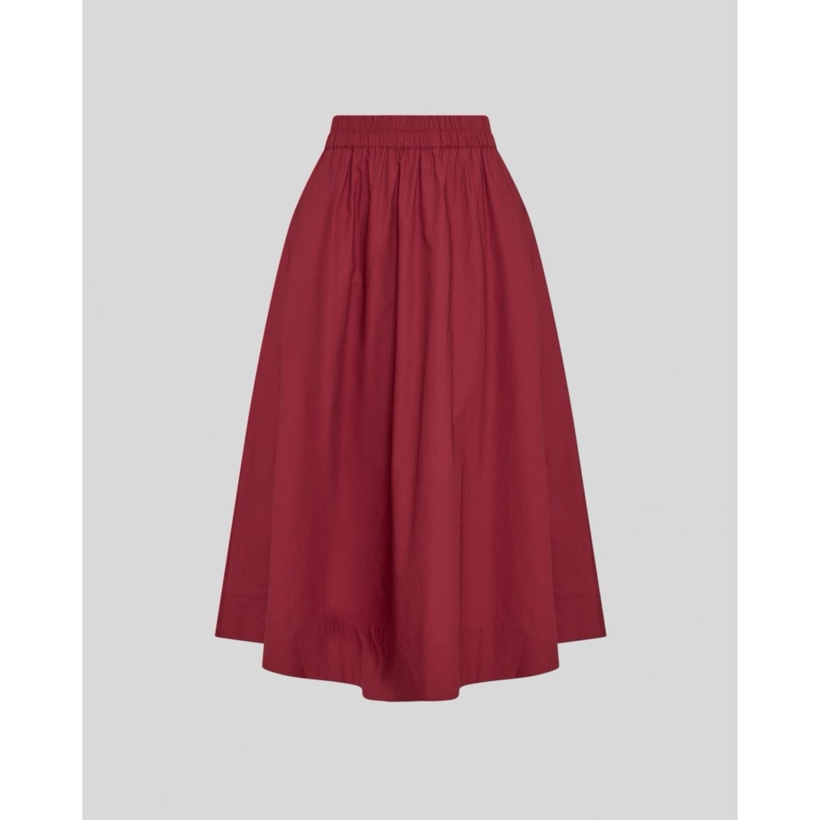 MSCH Moss Copenhagen Lenna lange rok rood
