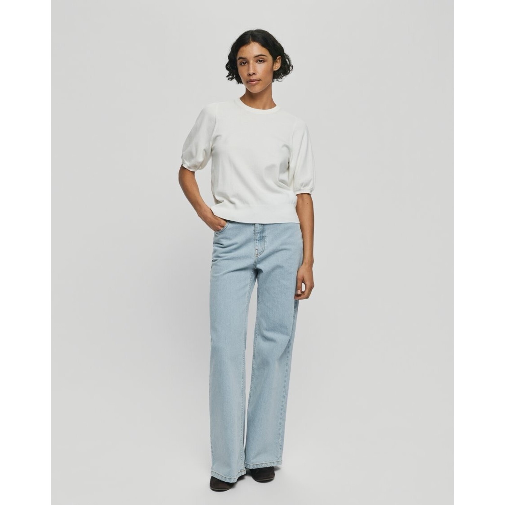 MSCH Moss Copenhagen Sefika Rachelle top wit