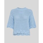 Moss Copenhagen MSCH Tabitha Fairyn 2/4 pullover licht blauw