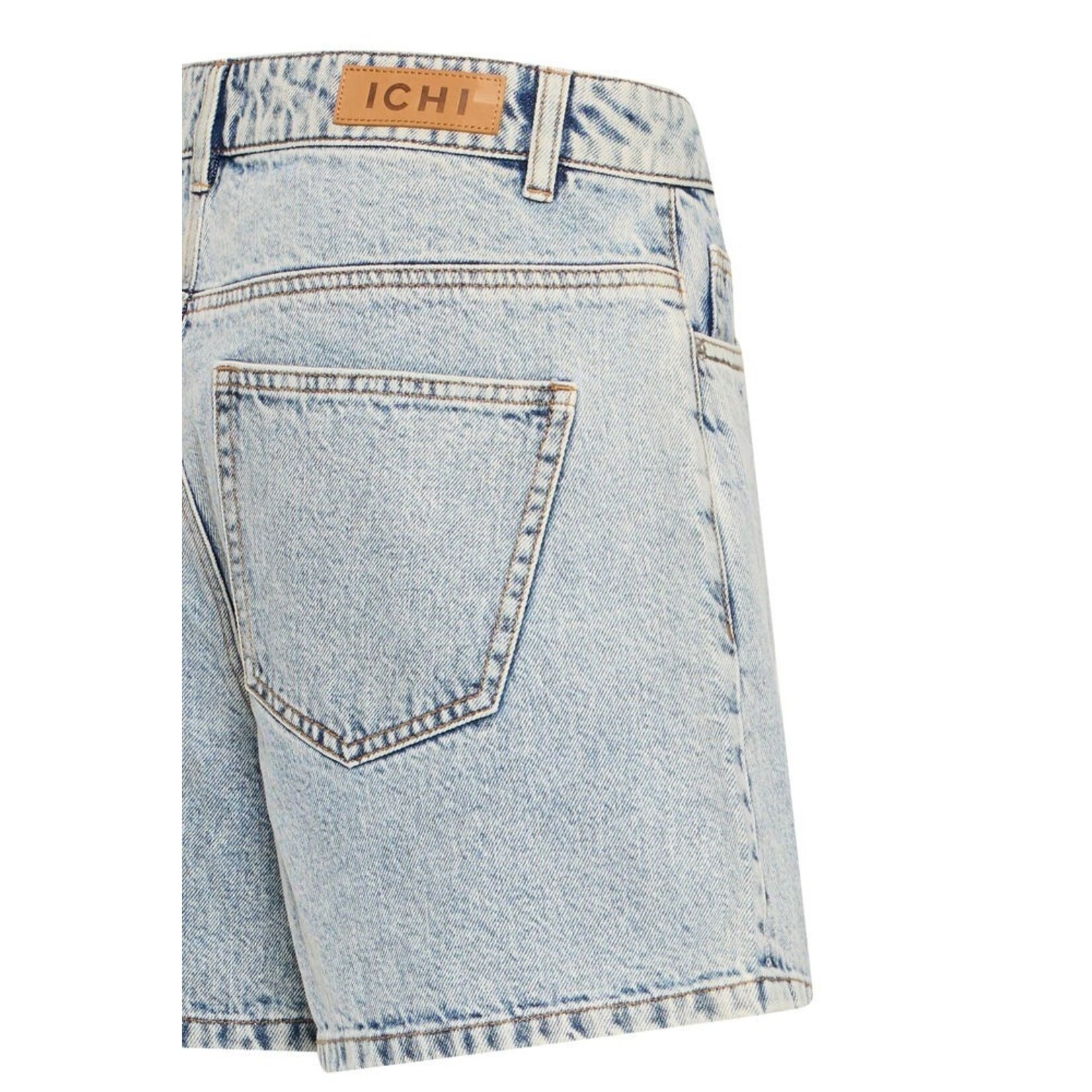 ICHI Ihaveny denim short light blue