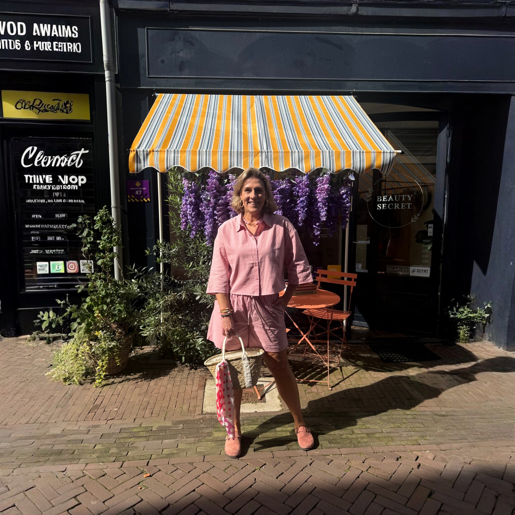 24Colours 24Colours blouse Claire streep roze