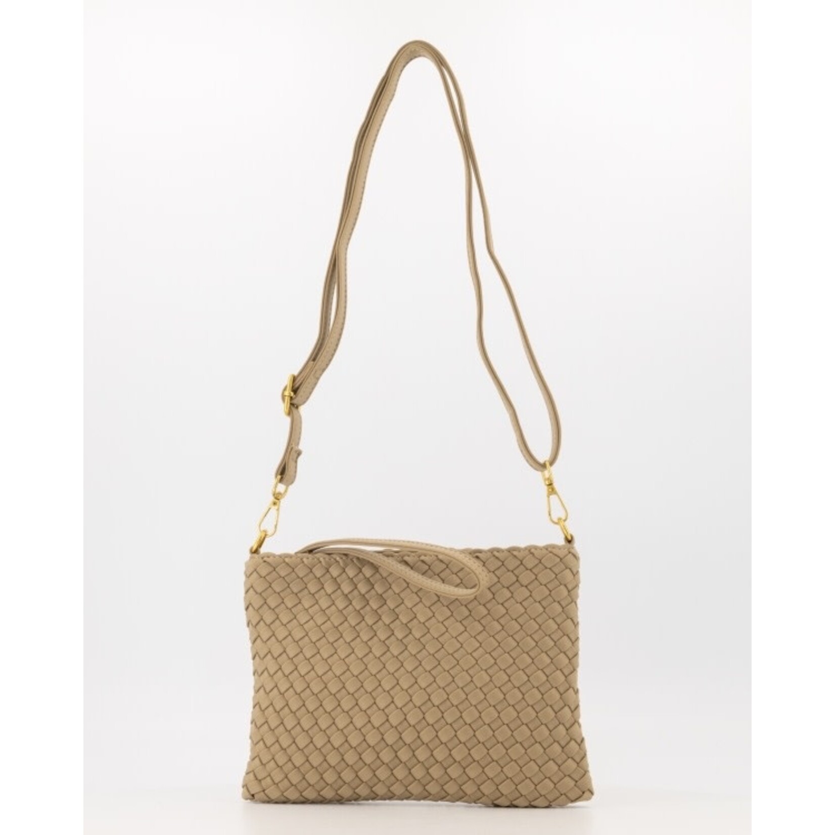 Clutch/crossbosy Zila taupe