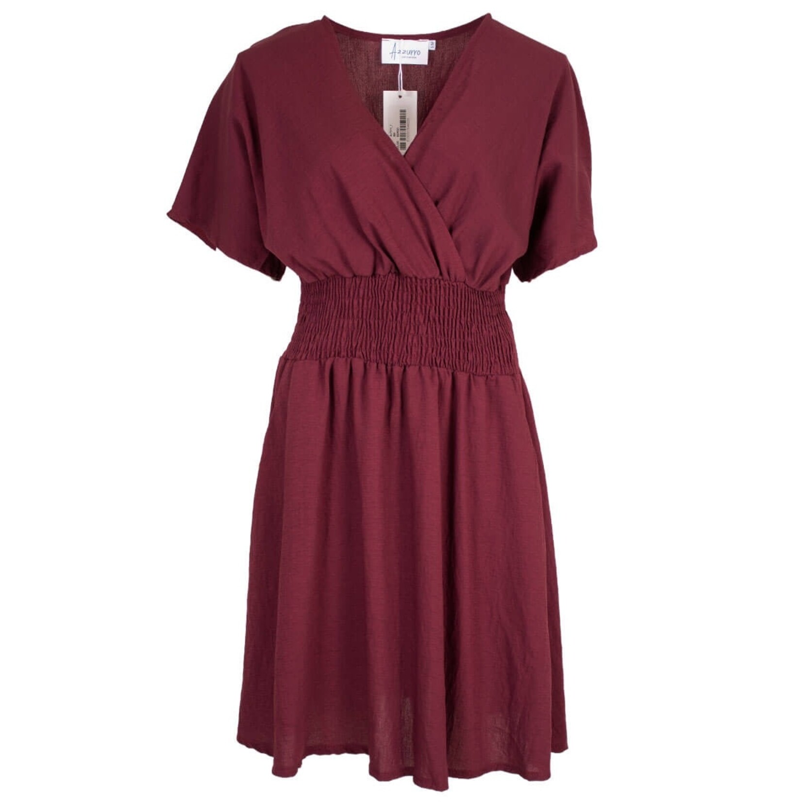 Zomerjurk Dana bordeaux