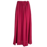 Maxi rok Nadine bordeaux rood