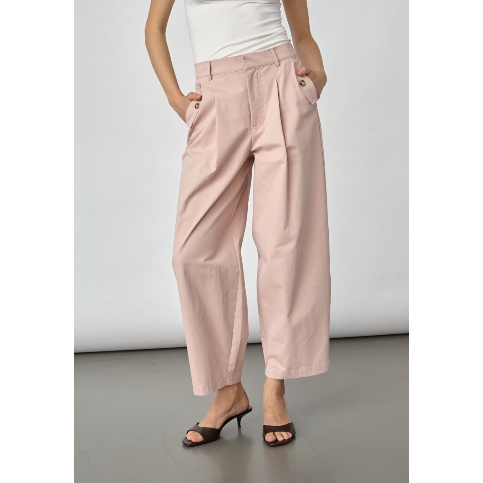 Sisters Point barrel pantalon Edith roze