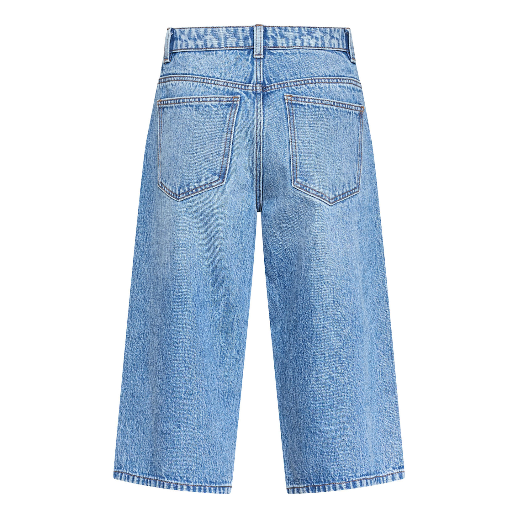 Sisters Point olina denim short med blue