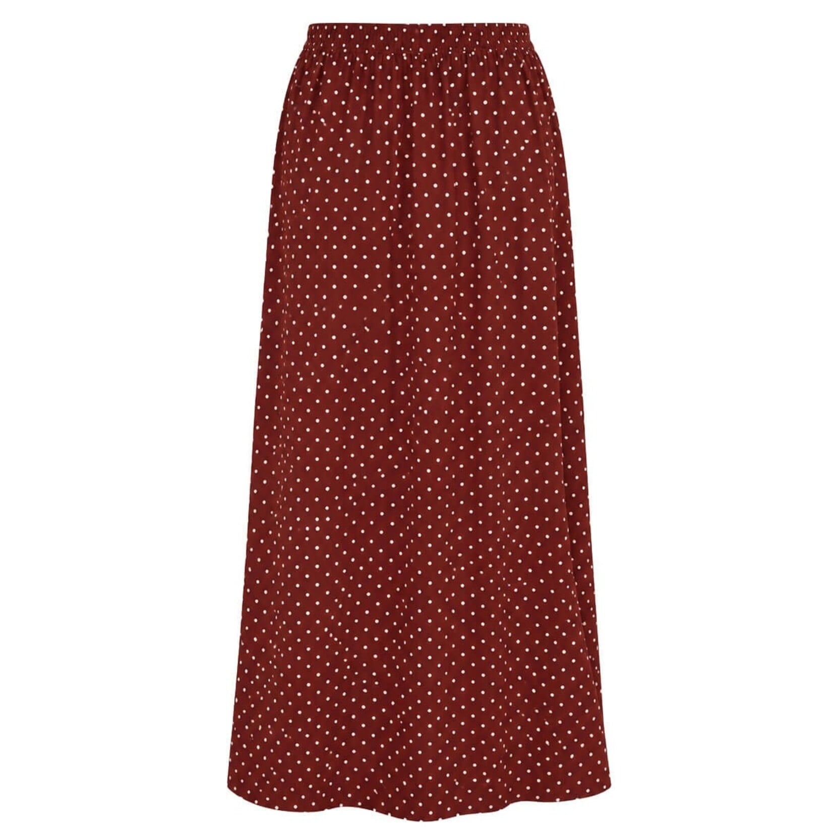 Maxi rok dot Lisa bordeaux