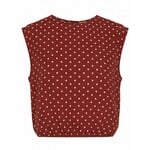 Top dot Lisa bordeaux rood