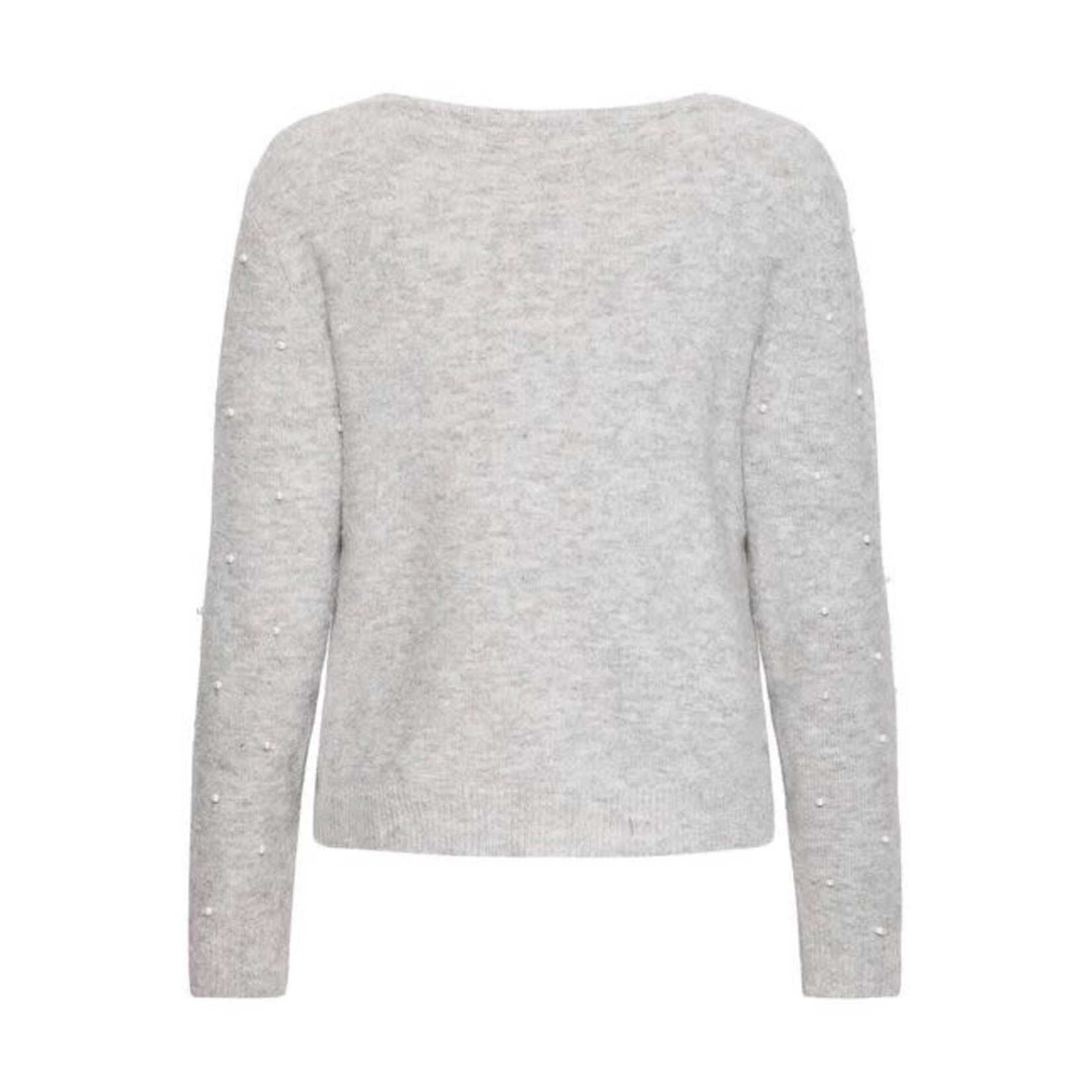 ICHI Macon sweater grijs