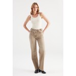 C.O.J. COJ Cora straight mid waist jeans camel