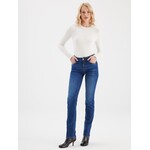 C.O.J. COJ Slim straight jeans Sabrina blauw