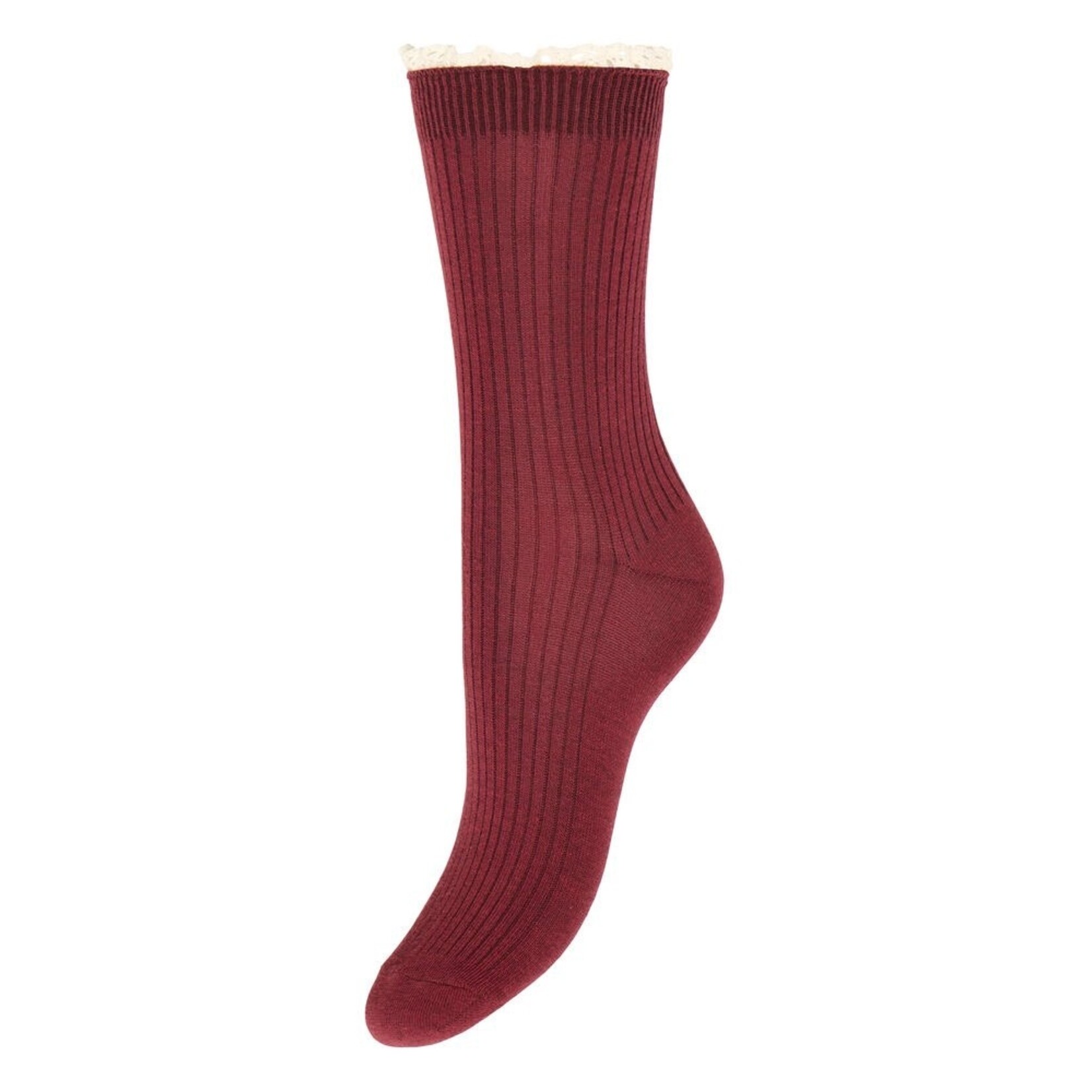 ICHI Ialea sokken bordeaux
