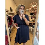 Overslag zomerjurk Sandy blauw