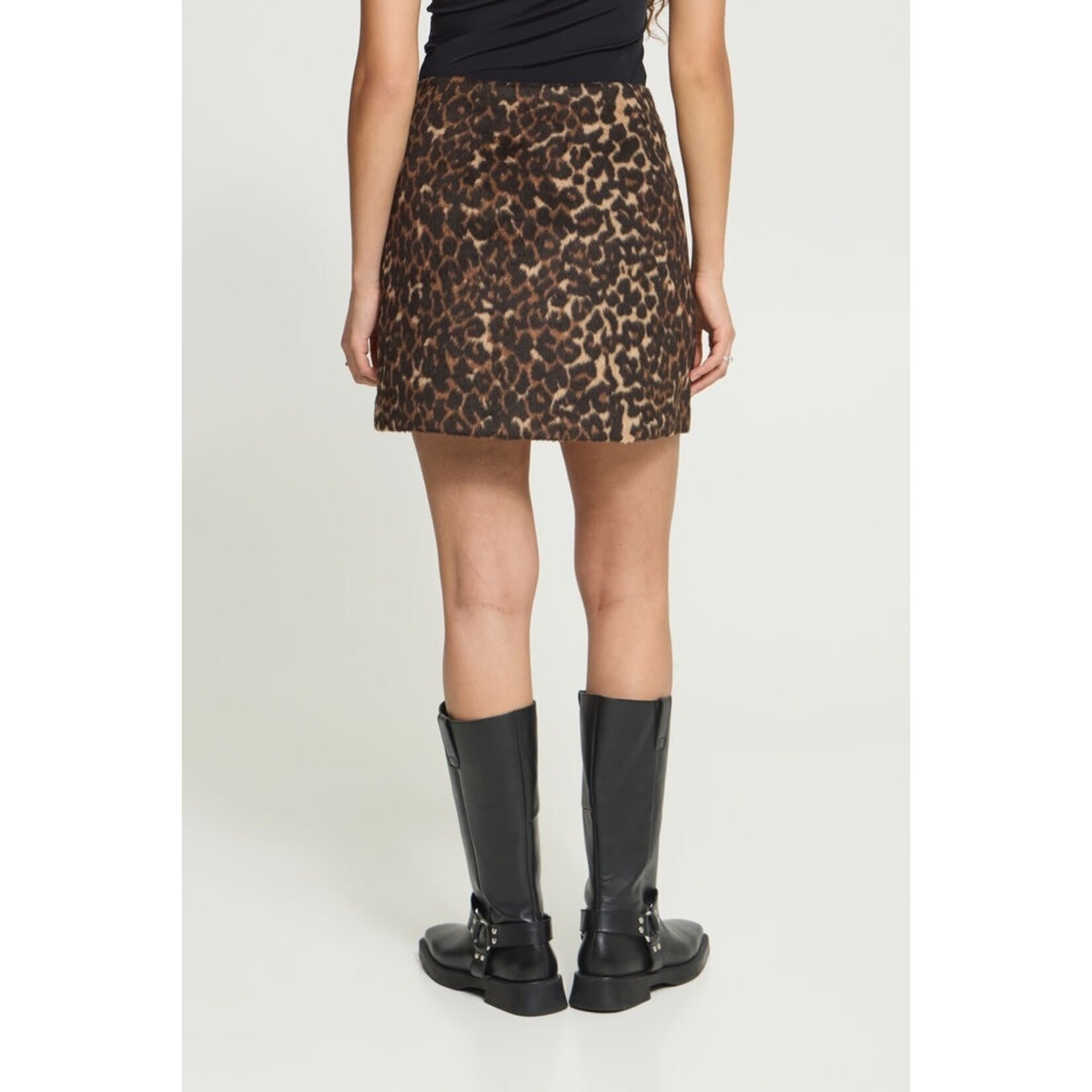 ICHI Ihwoola korte rok leopard