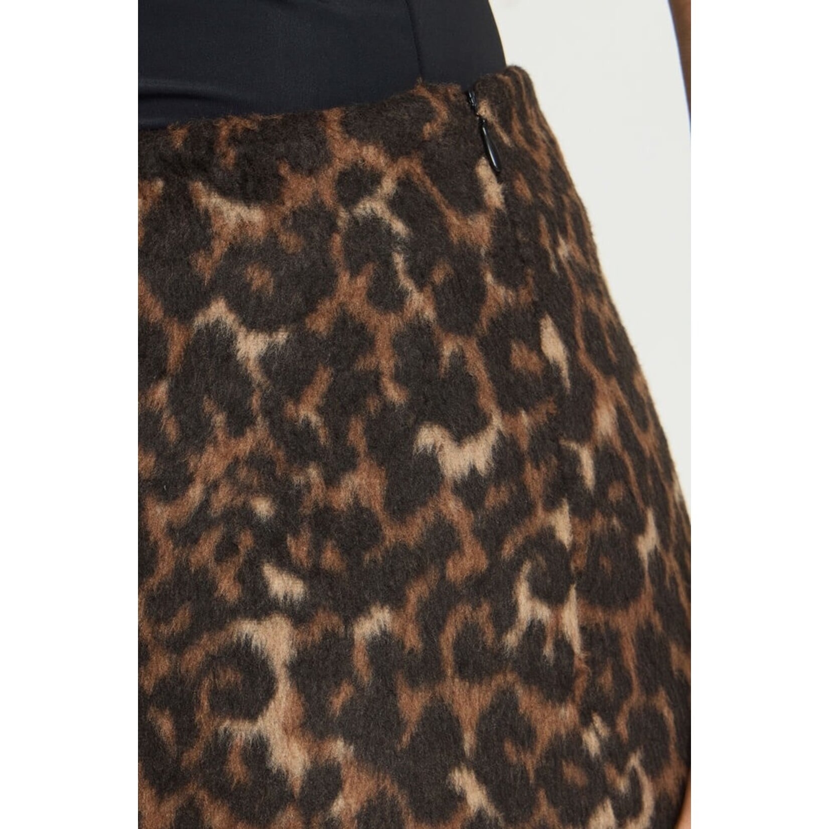 ICHI Ihwoola korte rok leopard
