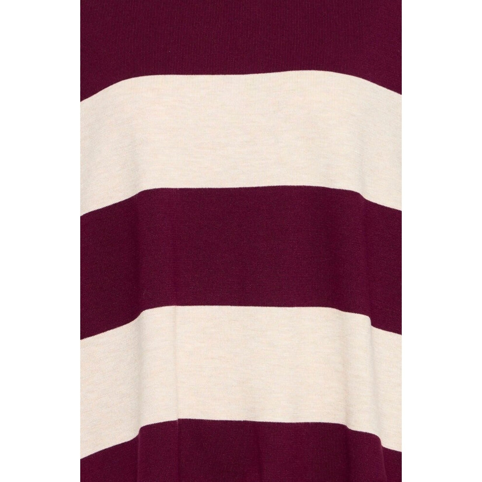 ICHI Ihluls loose shirt streep rood