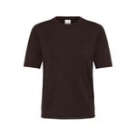 ICHI Ihluls shirt korte mouw bruin