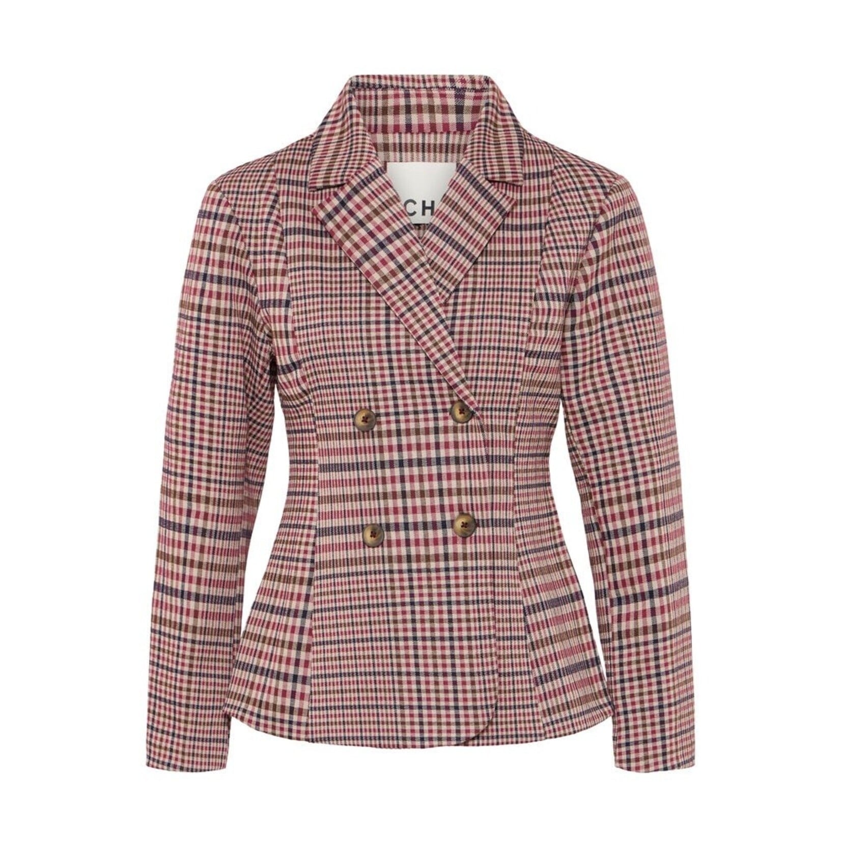 ICHI Ihkate checkit blazer ruit