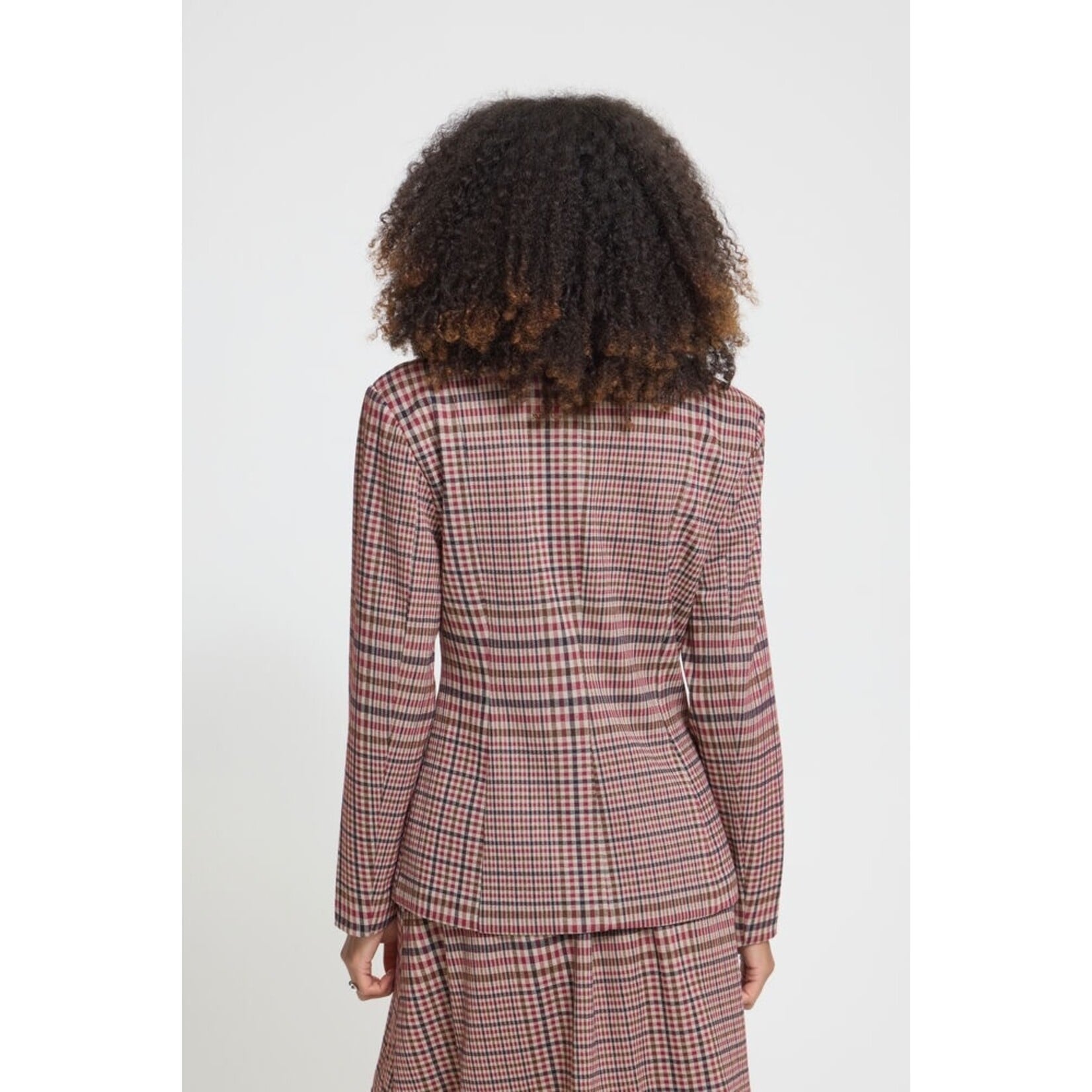 ICHI Ihkate checkit blazer ruit
