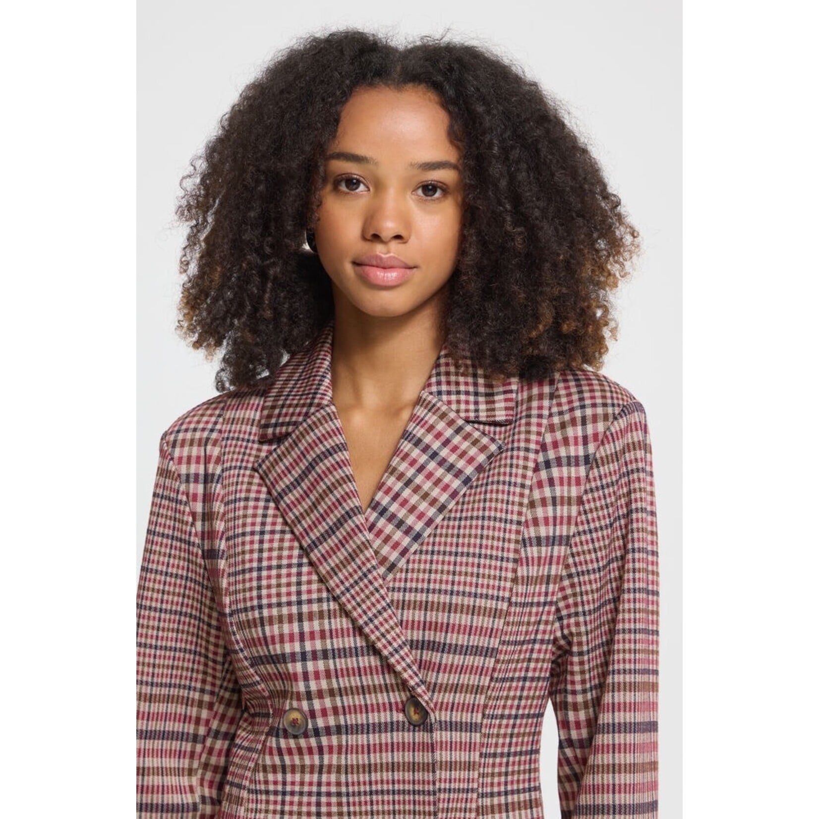 ICHI Ihkate checkit blazer ruit