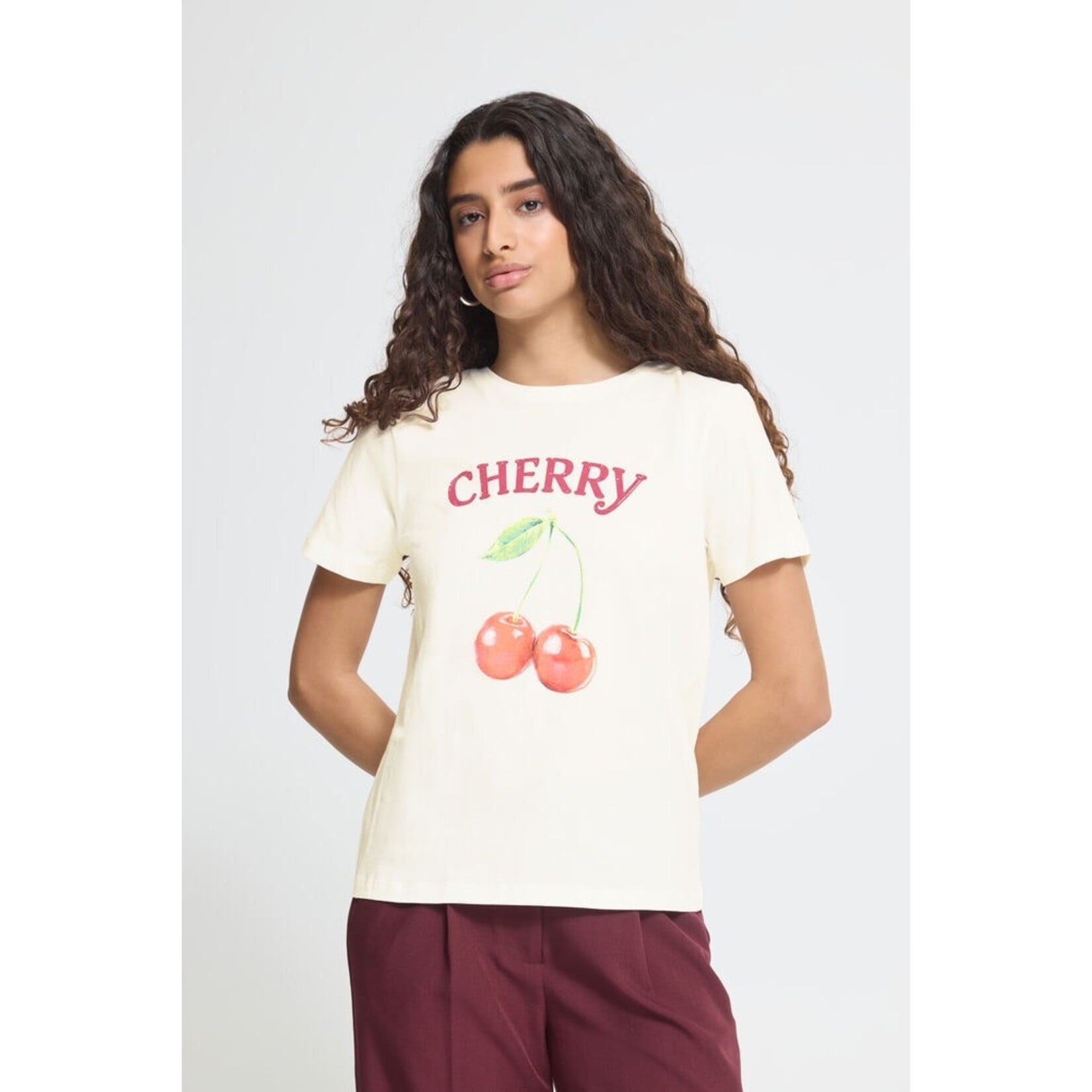ICHI Ihcamino t-shirt cherry