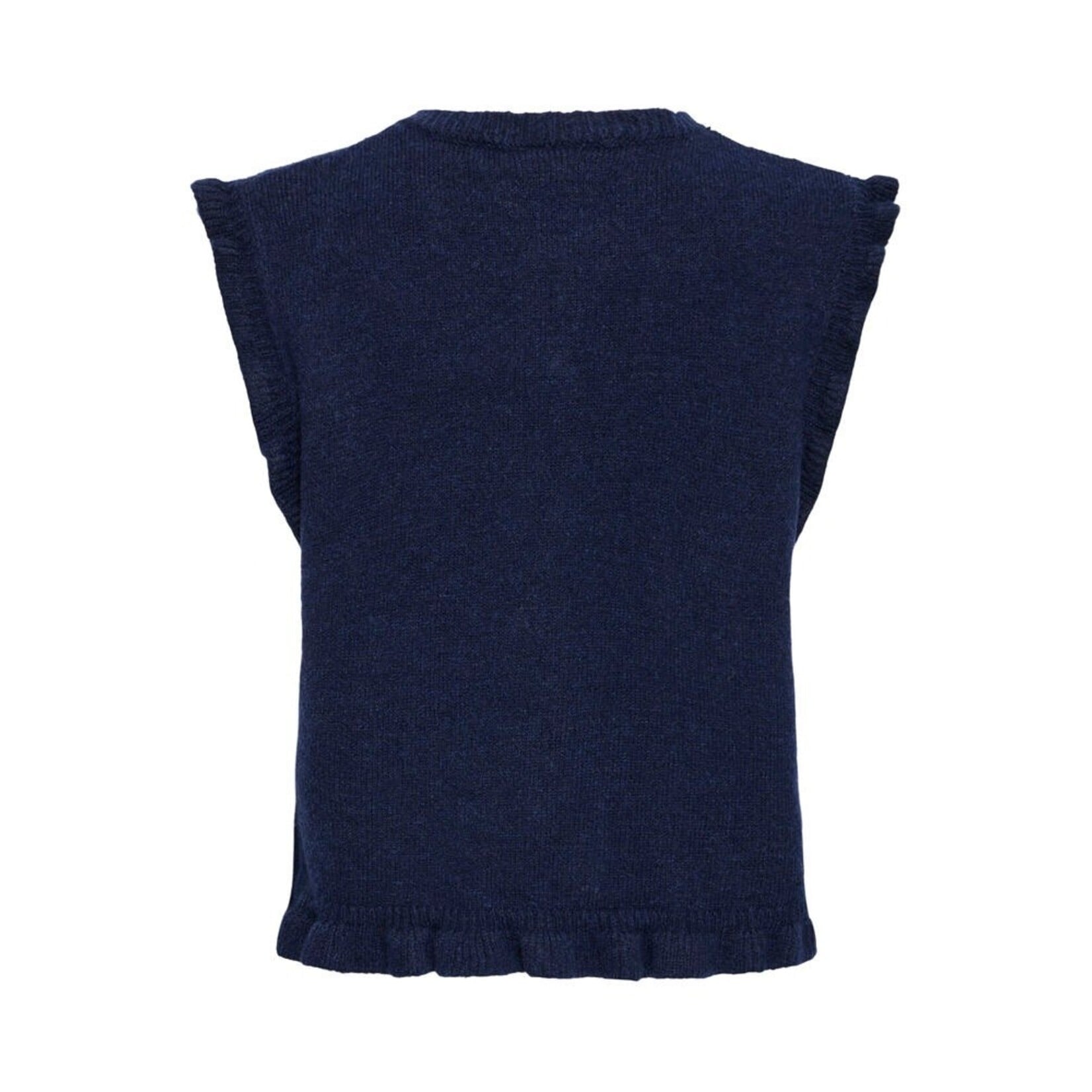 ICHI Ihpovoke spencer blauw