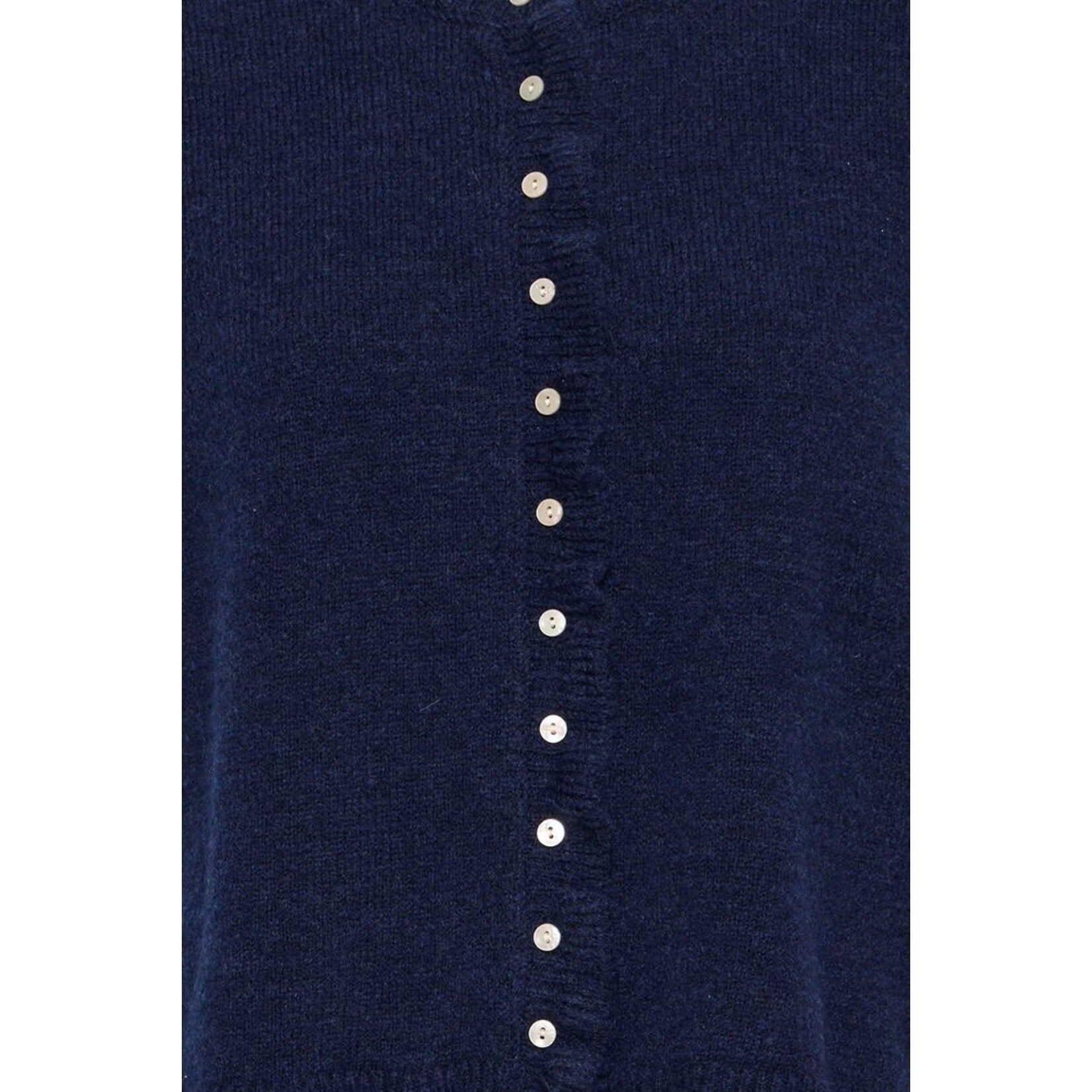 ICHI Ihpovoke spencer blauw