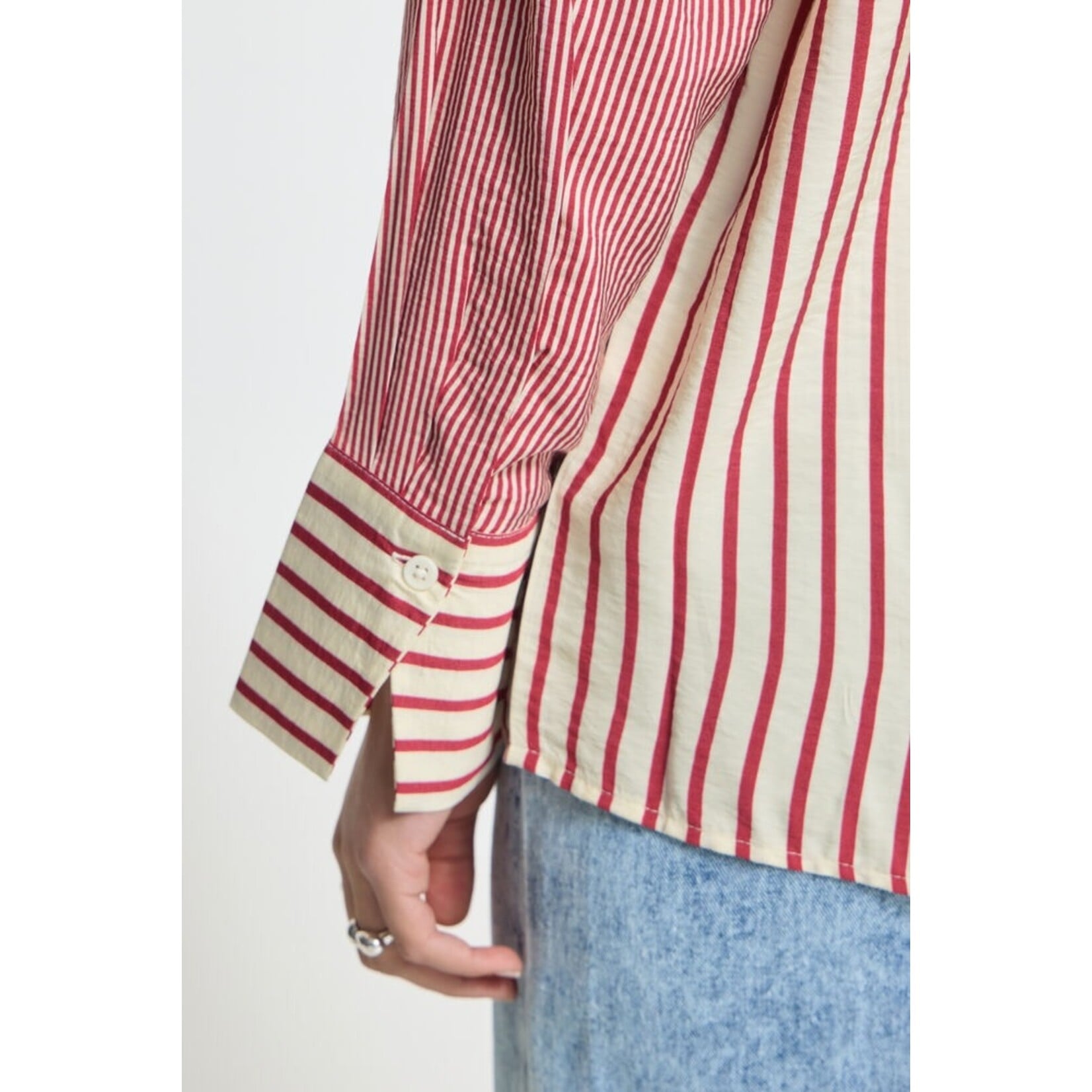 ICHI Ihlouri blouse streep rood