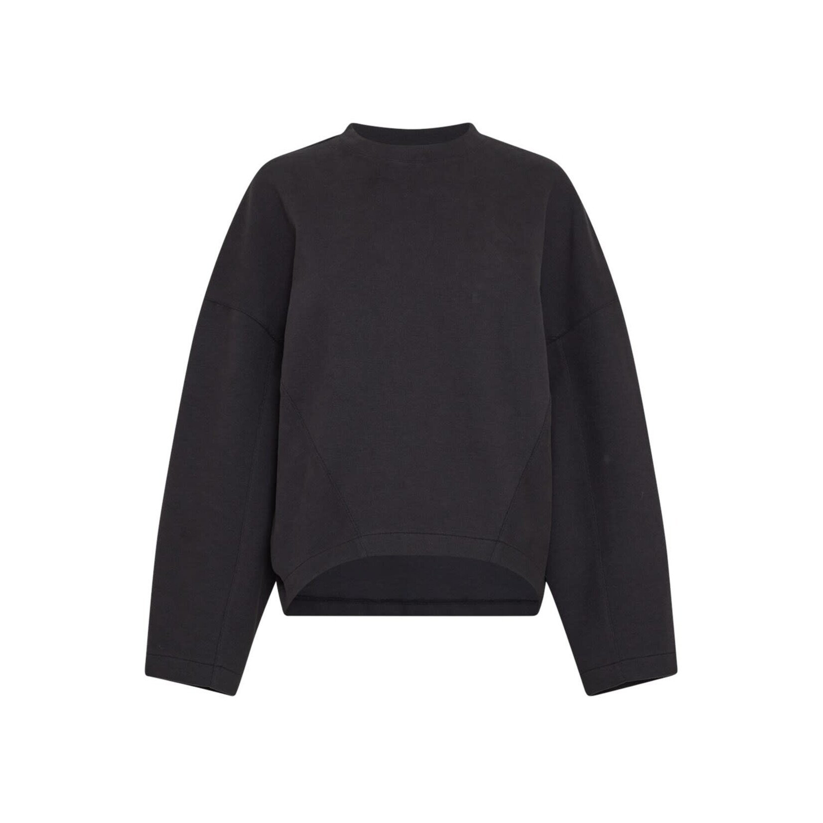 MSCH Moss Copenhagen Marletta logo sweater zwart