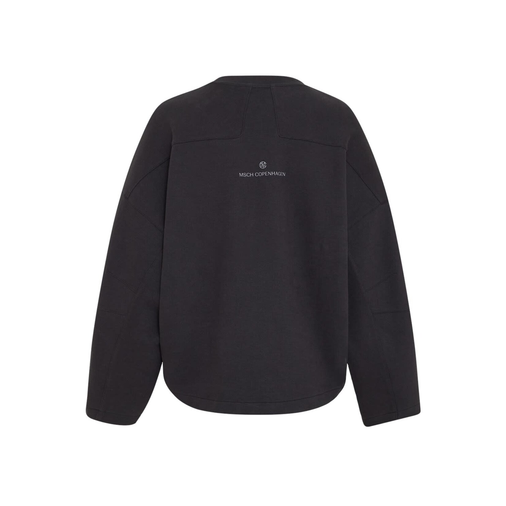 MSCH Moss Copenhagen Marletta logo sweater zwart