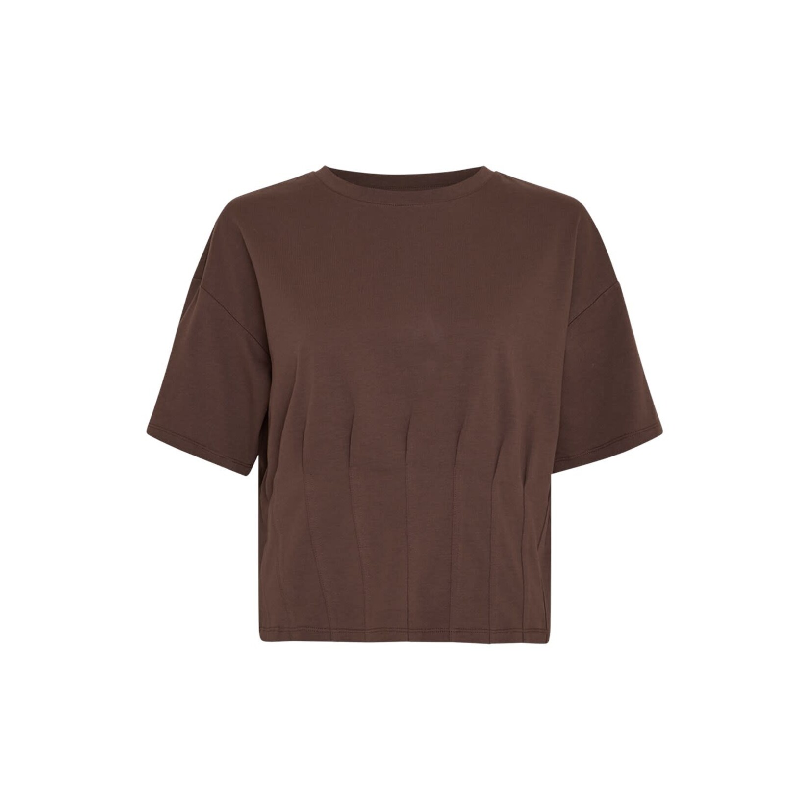 MSCH Moss Copenhagen Kadance t-shirt bruin