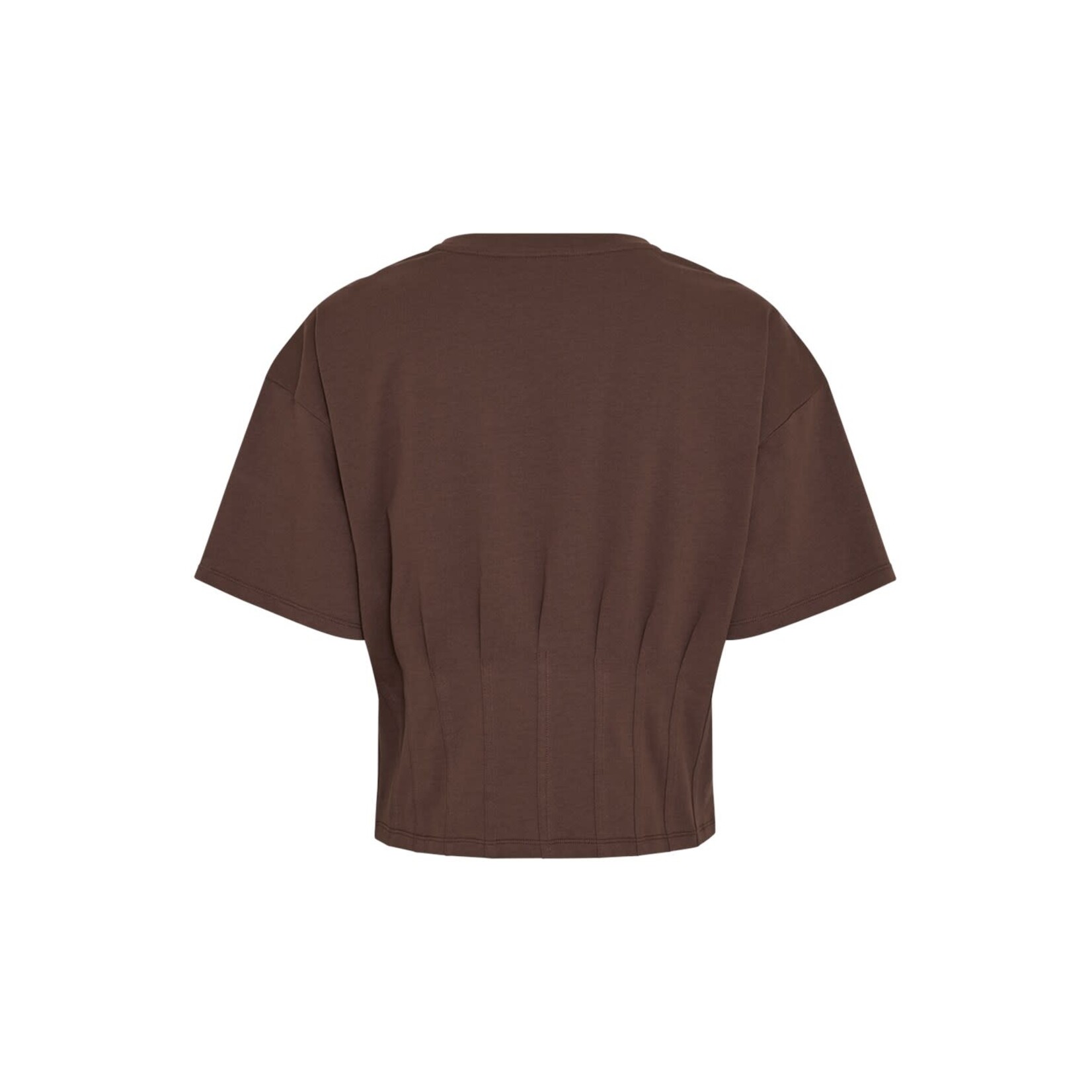 MSCH Moss Copenhagen Kadance t-shirt bruin