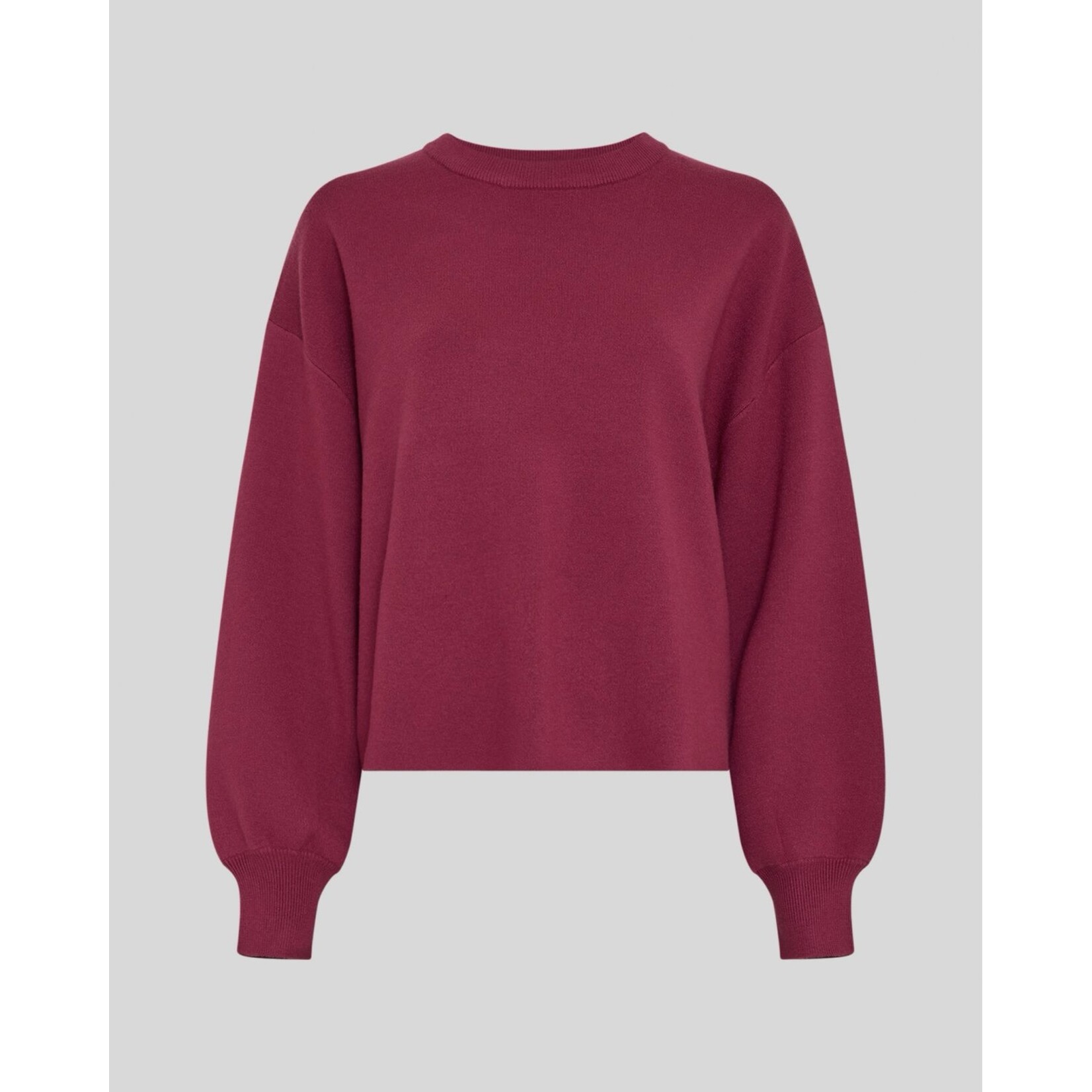 MSCH Moss Copenhagen Mercy East pullover bordeaux