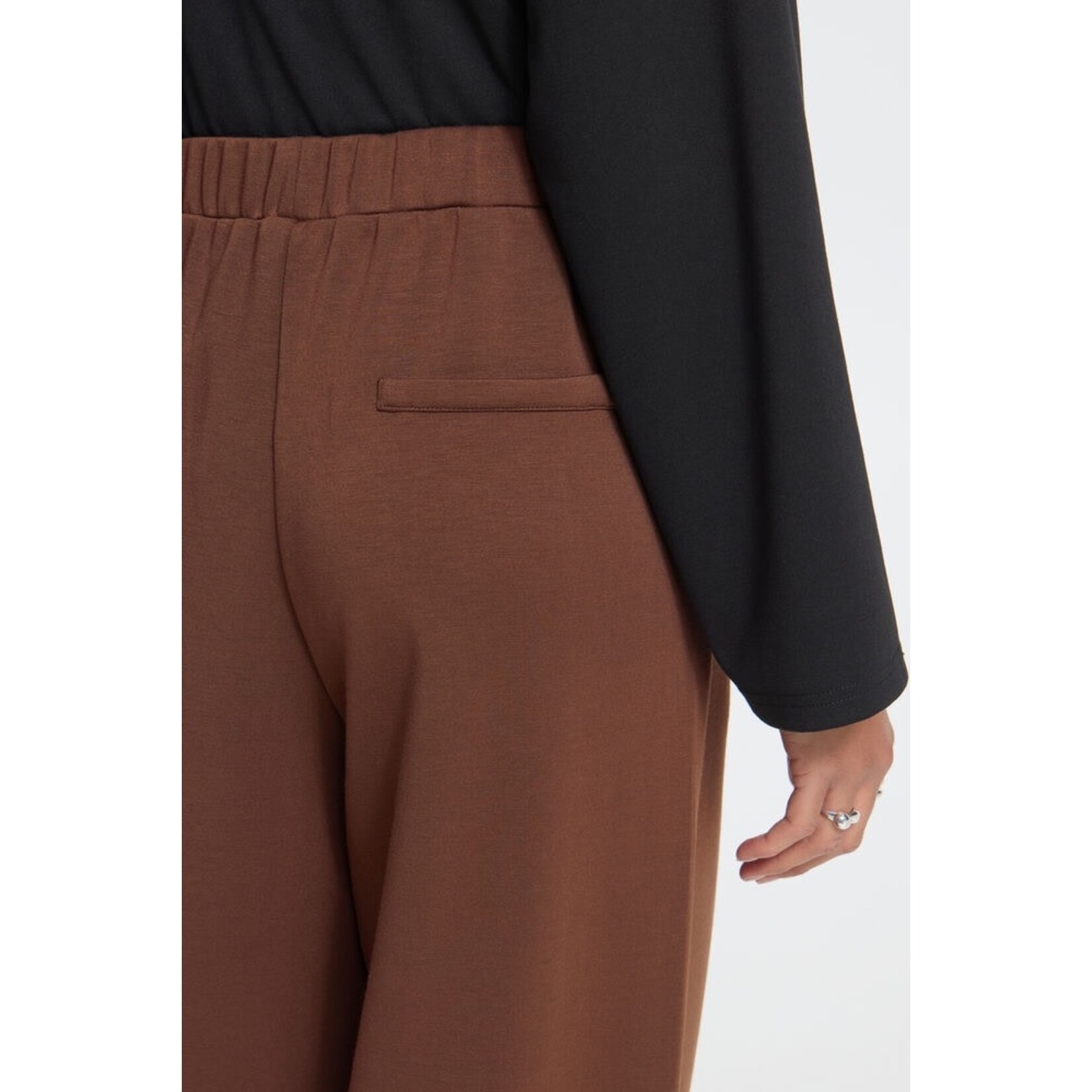 ICHI Ihnaida Barrel broek bruin