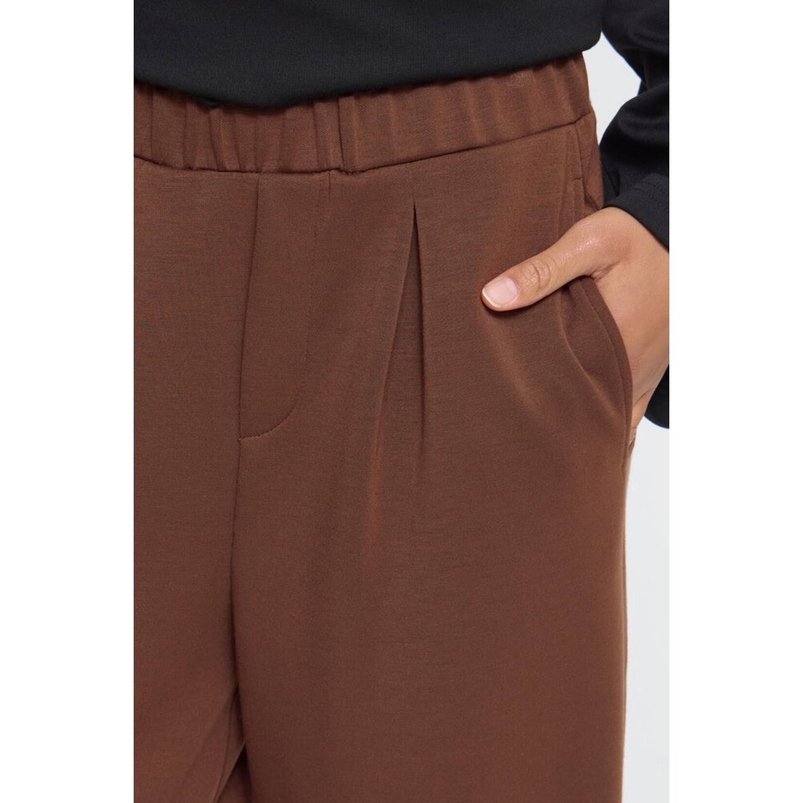 ICHI Ihnaida Barrel broek bruin
