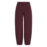ICHI Ihfava Barrel pantalon bordeaux