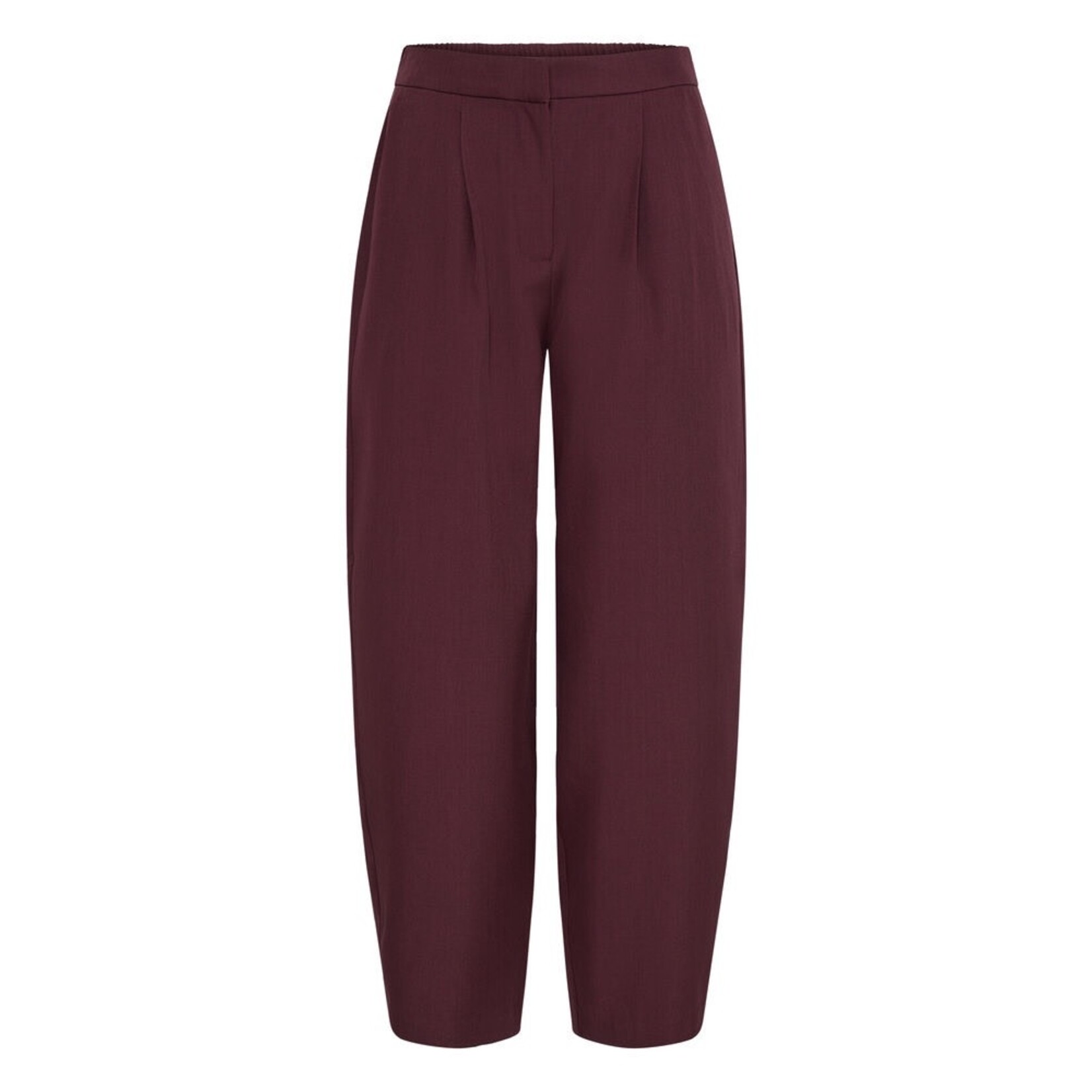 ICHI Ihfava Barrel pantalon bordeaux