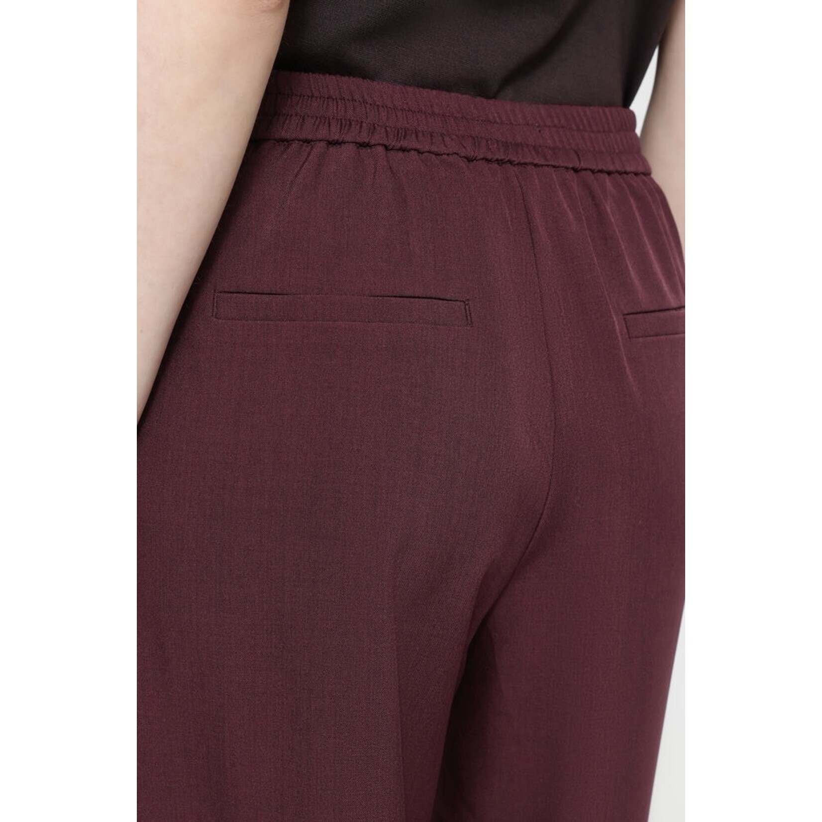 ICHI Ihfava Barrel pantalon bordeaux