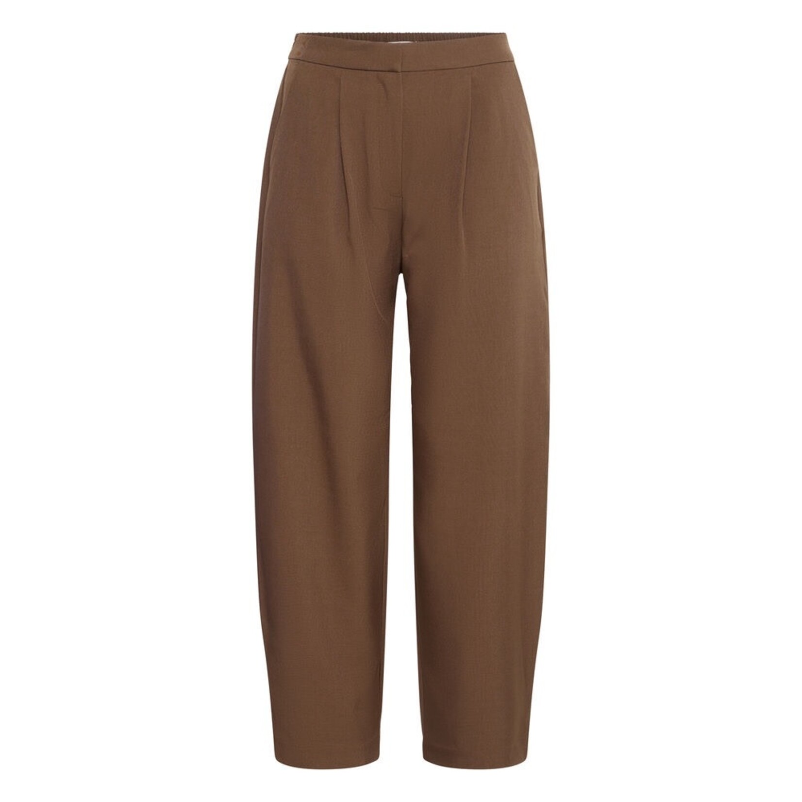 ICHI Ihfava Barrel pantalon bruin