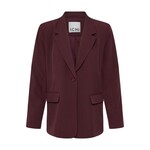 ICHI Ihfava blazer bordeaux