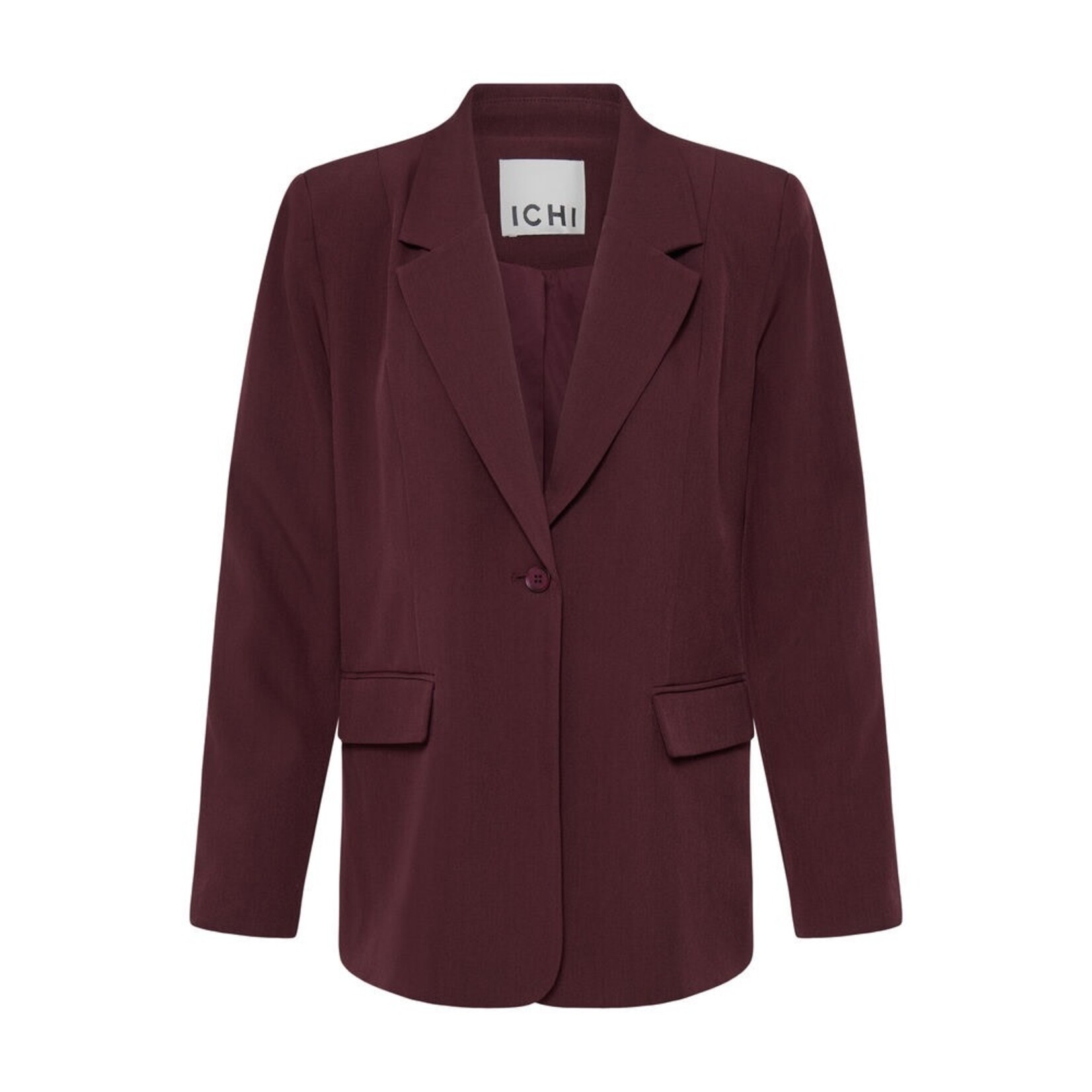 ICHI Ihfava blazer bordeaux