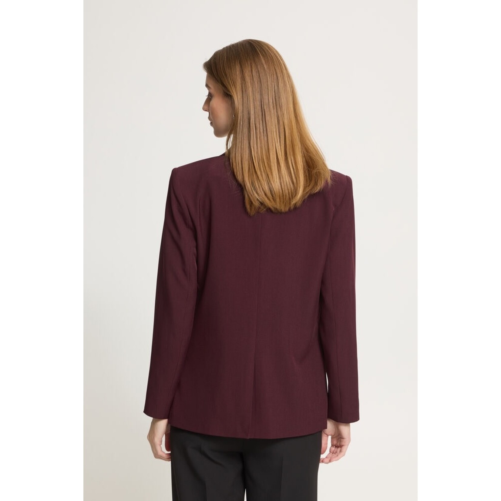ICHI Ihfava blazer bordeaux