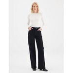 C.O.J. COJ Mira wide jeans zwart