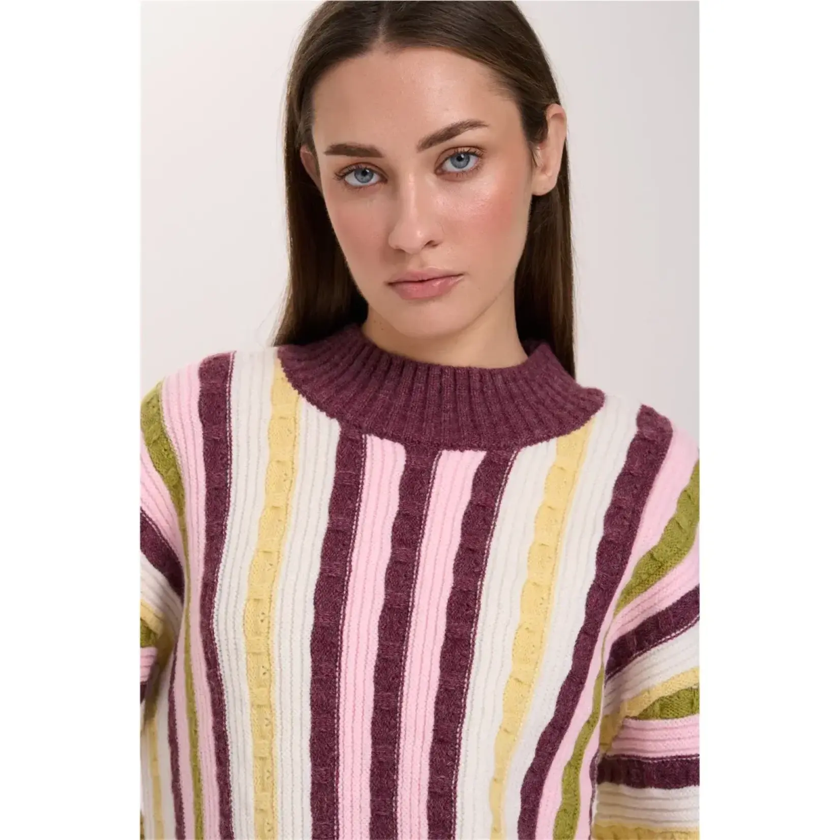 24Colours 24Colours trui streep Janny multi colour