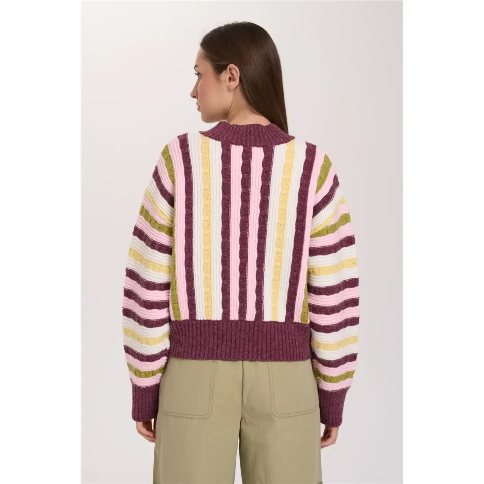 24Colours 24Colours trui streep Janny multi colour